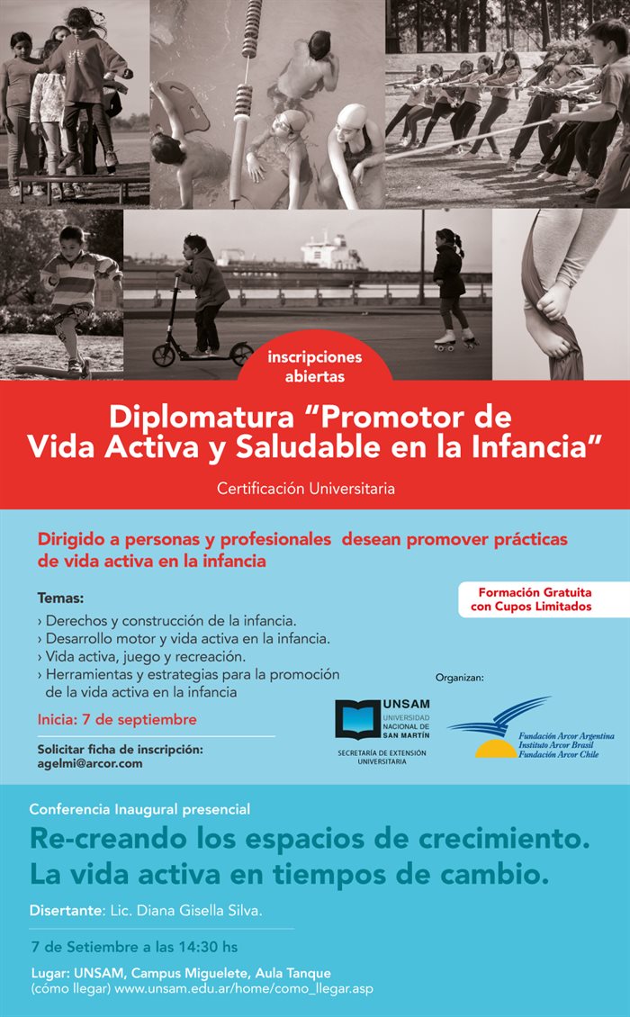 Diplomatura Vida activa y saludable en la infancia