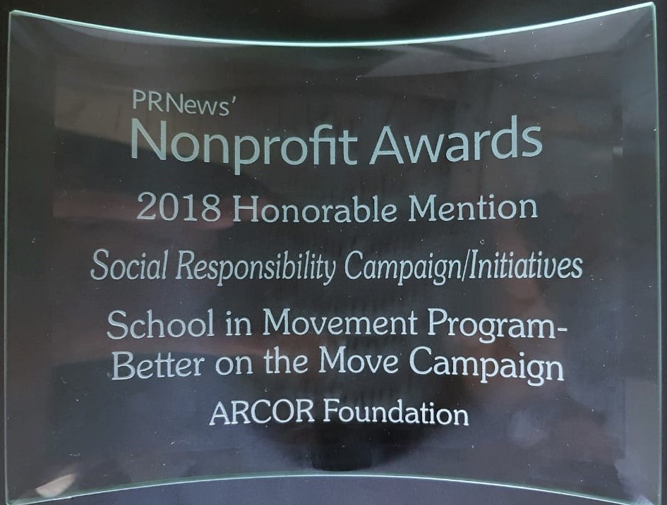 Fundación Arcor Argentina, Instituto Arcor y Fundación Arcor Chile distinguidas en los PR News´CSR &Nonprofit Awards