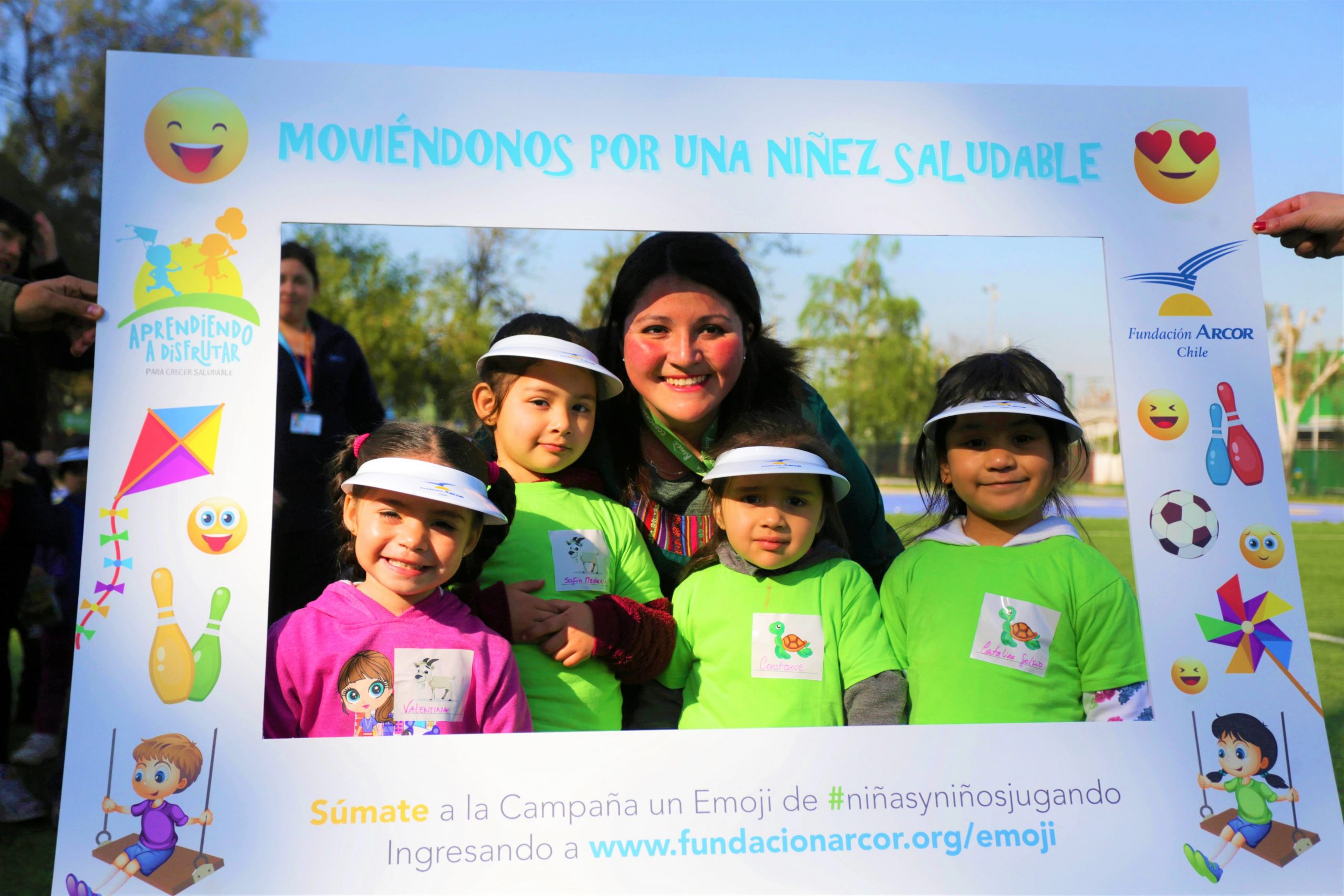 Trescientos niñas y niños participaron del Día Saludable