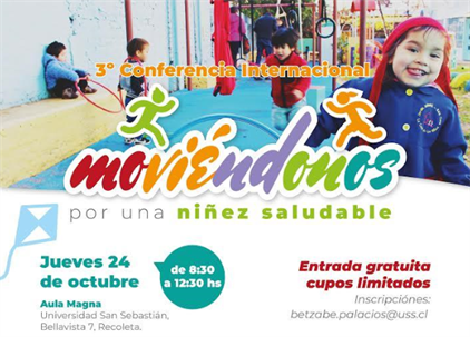 Conferencia Internacional “Moviéndonos por una niñez saludable”