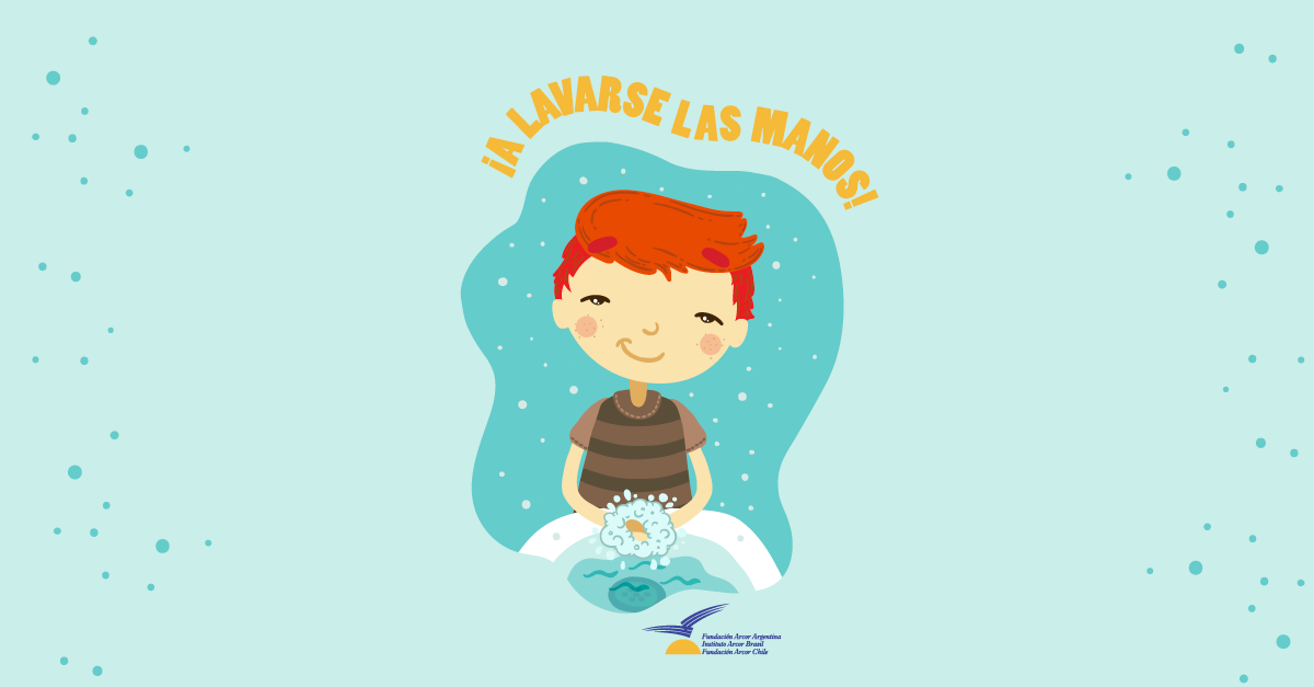 ¡Lavarse las manos!