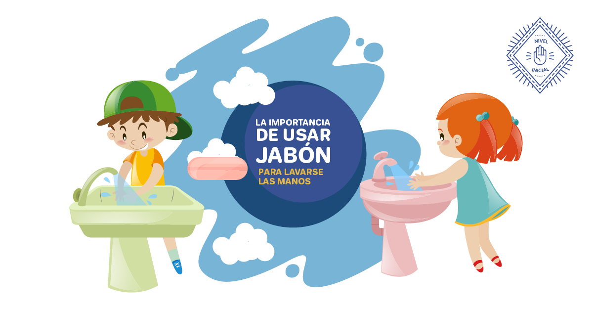 La importancia de usar jabón para lavarse las manos