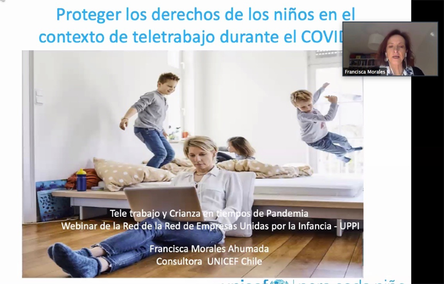 Llaman a resguardar los derechos de los niños y niñas en tiempos de teletrabajo