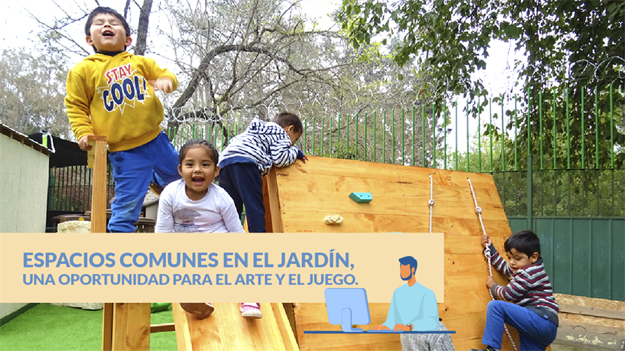 Espacios comunes en la escuela: una oportunidad para arte y juego