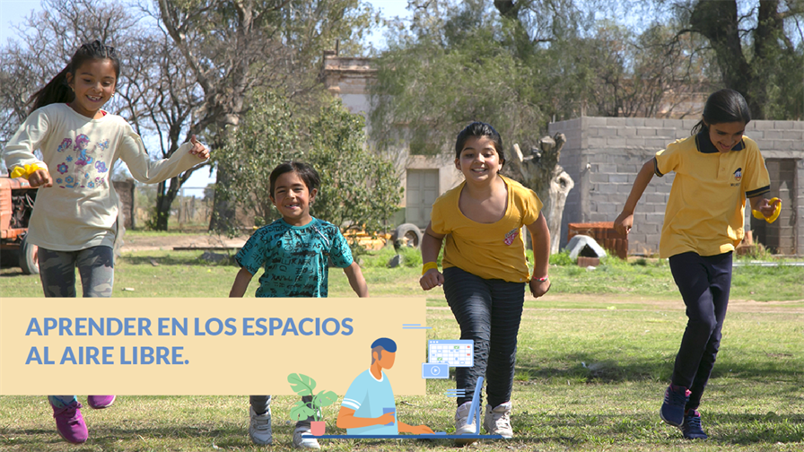 Aprender en los espacios al aire libre