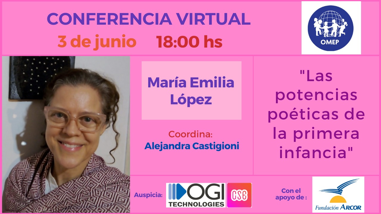 Conferencia virtual: Las potencias poéticas de la primera infancia