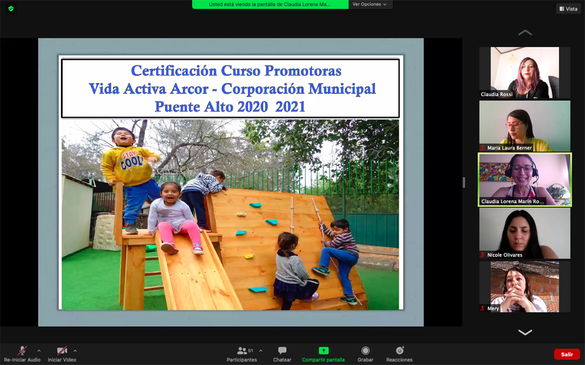 Certifican a 49 promotoras de Vida Activa en primera infancia