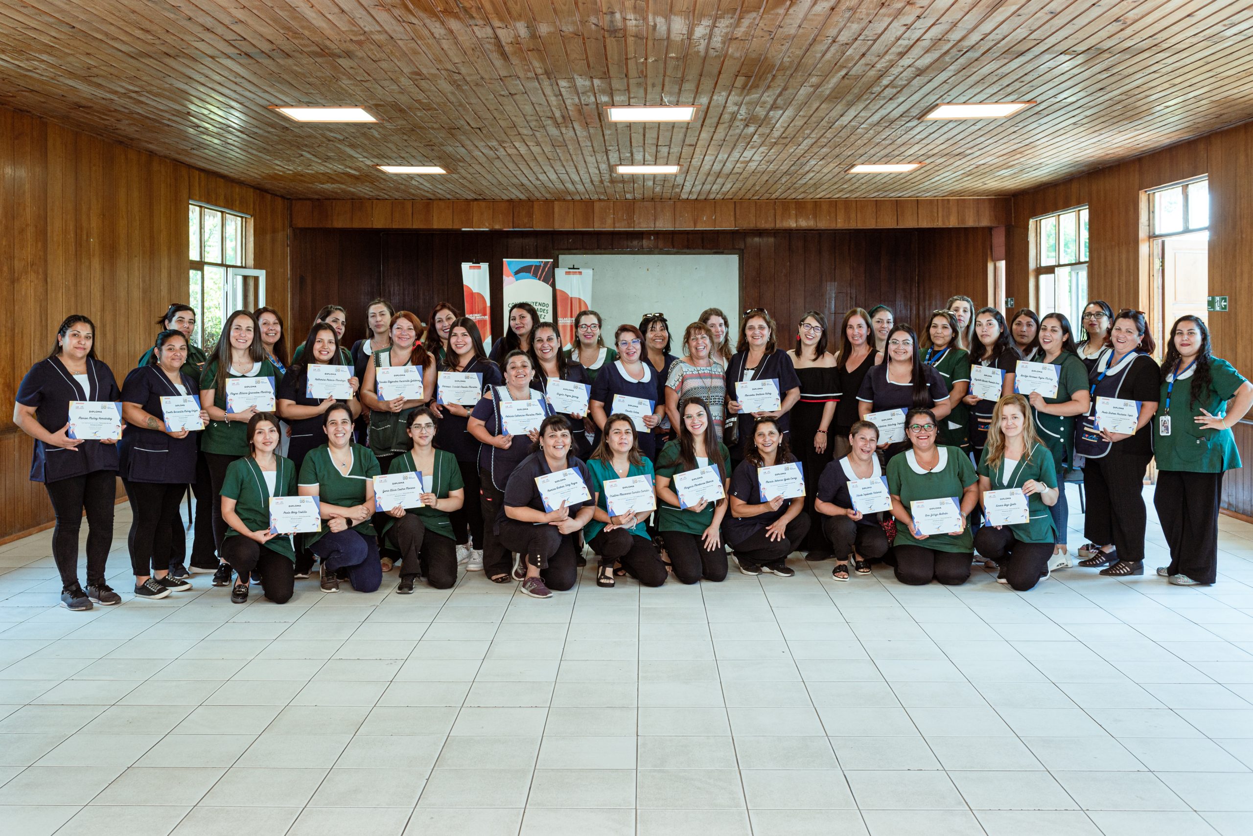 Exitosa ceremonia de certificación con la Municipal de Puente Alto