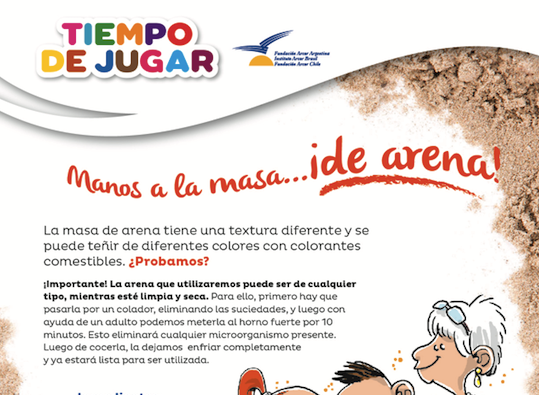 Manos a la masa ¡de arena!