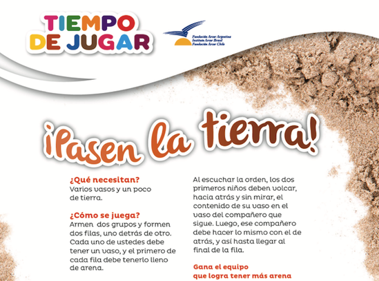 ¡Pasen la tierra!