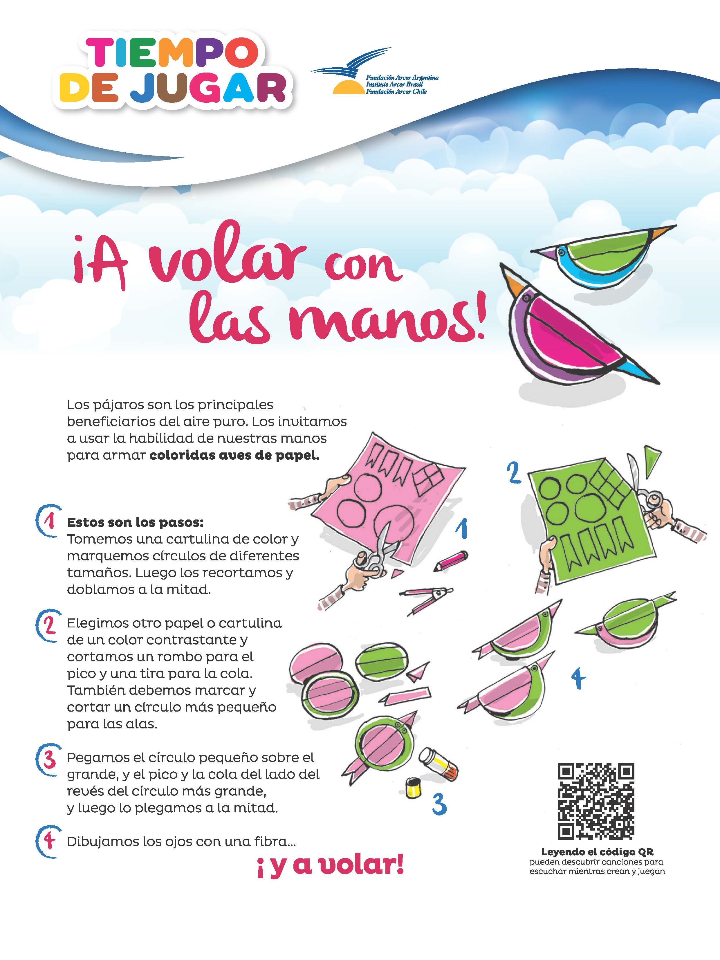 A volar con las manos