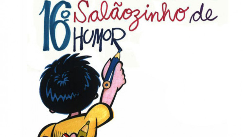 Ziraldo firma el afiche de la edición 2018 del Salón del Humor de Piracicaba