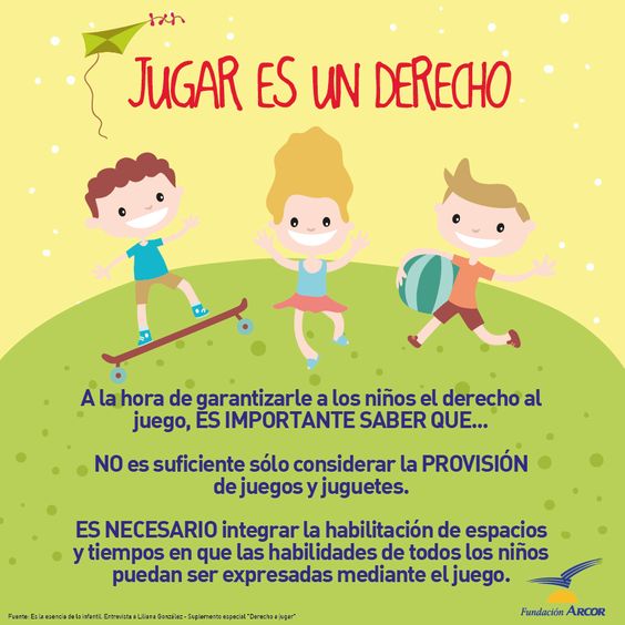 Jugar es un derecho V