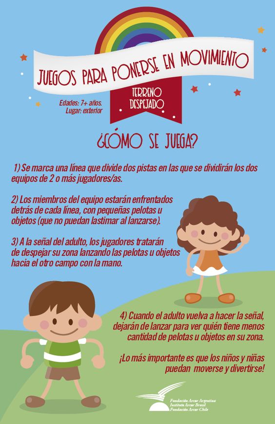 Juegos para ponerse en movimiento IV
