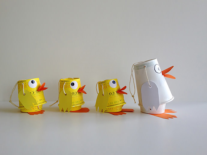 Títeres para contar cuentos – El patito feo