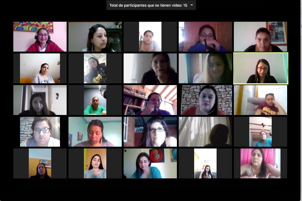 Inician curso de promotoras de vida activa en Puente Alto