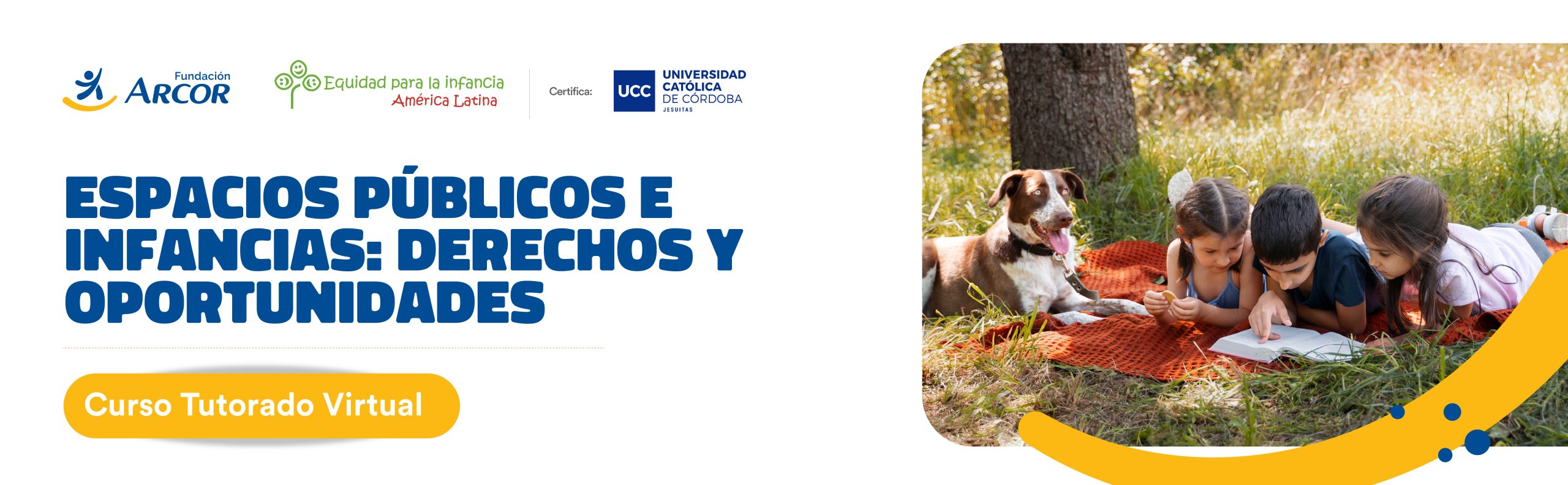 Inscriptos al curso “Espacios públicos e infancias: derechos y oportunidades”