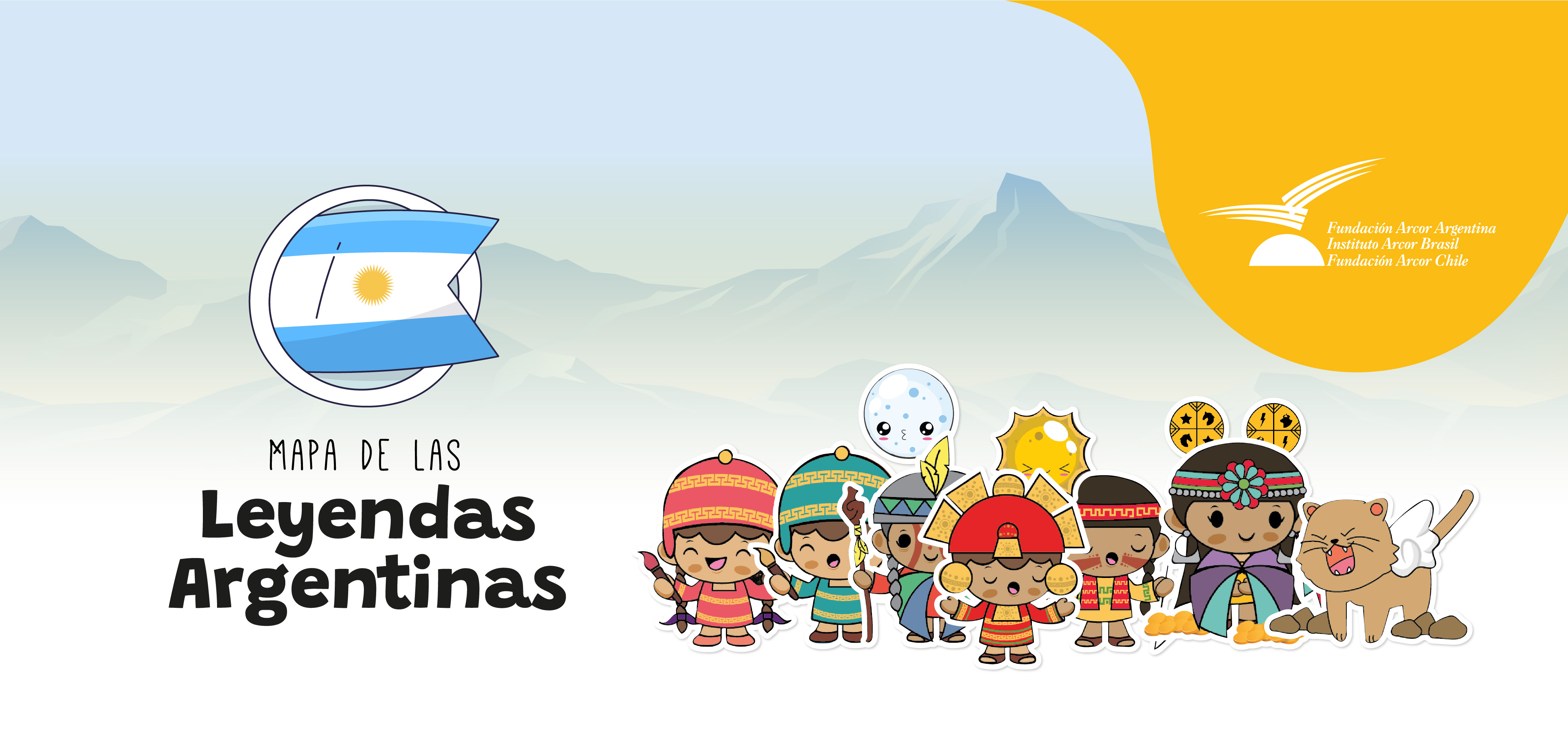 Mapa de las leyendas argentinas