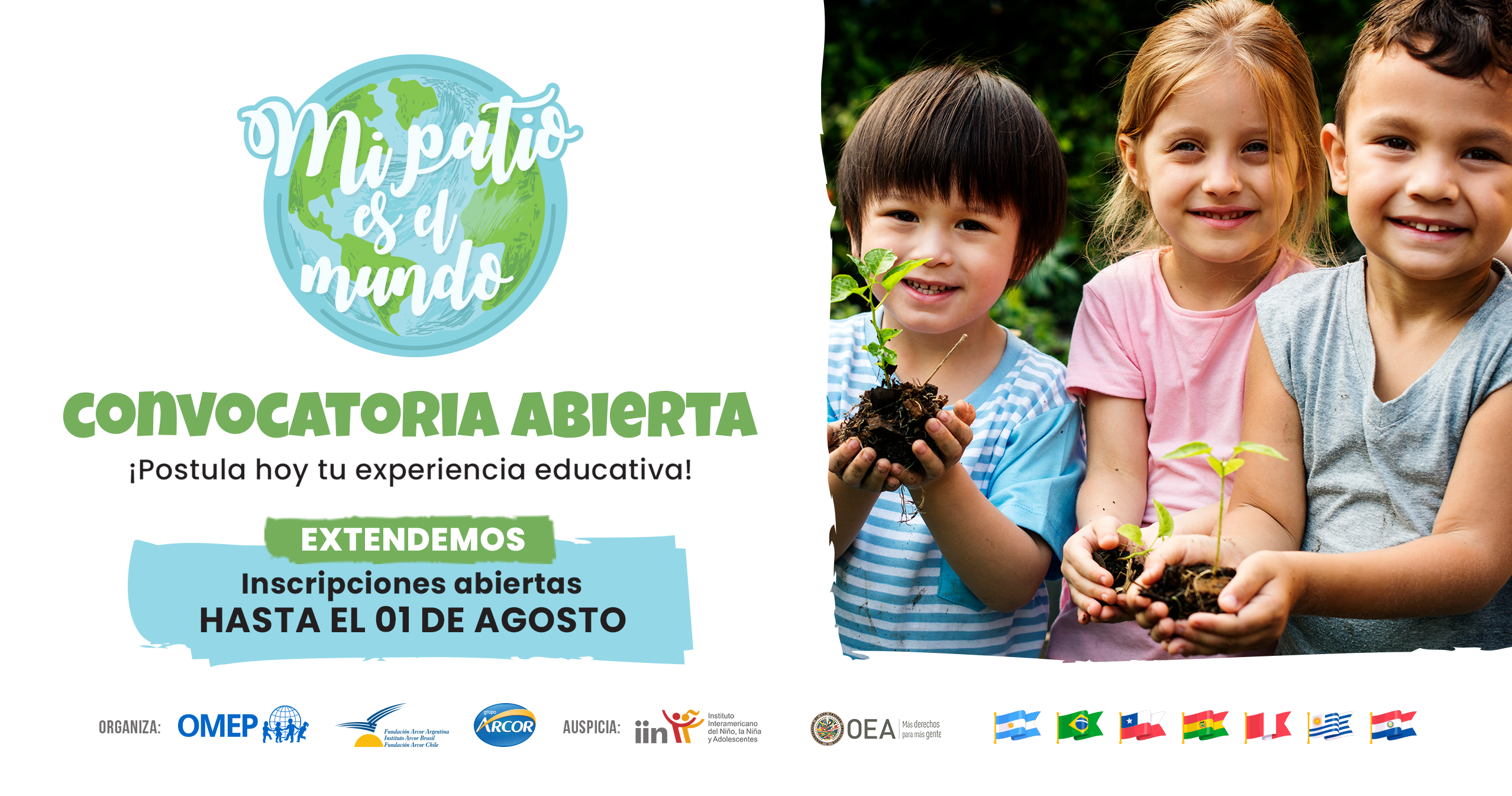 Lanzamos la séptima edición del premio Mi Patio es el Mundo